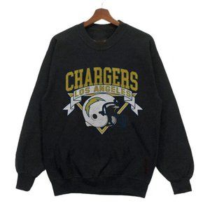 Los Angeles Chargers Football Sweatshirt shirt black 1996 retro